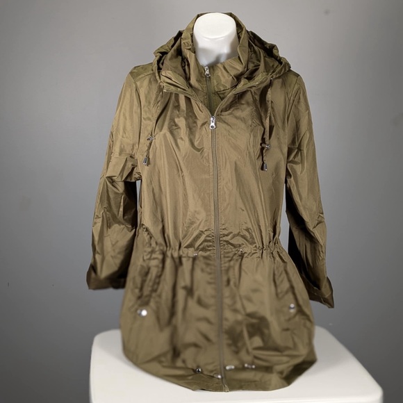 NWT AVENUE PLUS LIGHTWEIGHT SHORT WINDBREAKER JACKET - 18/20 - Picture 8 of 8